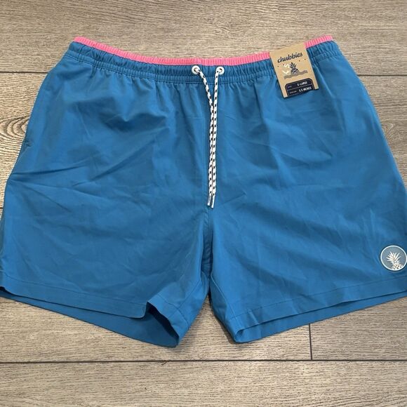 Chubbies The Hermosas 5.5” Swim Trunks Men’s Size XL NWT Summer Beach Athletic - Picture 1 of 7